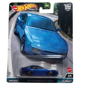 Hot Wheels Premium '89 Porsche 944 Turbo Car Culture Real Riders Brand New 2022